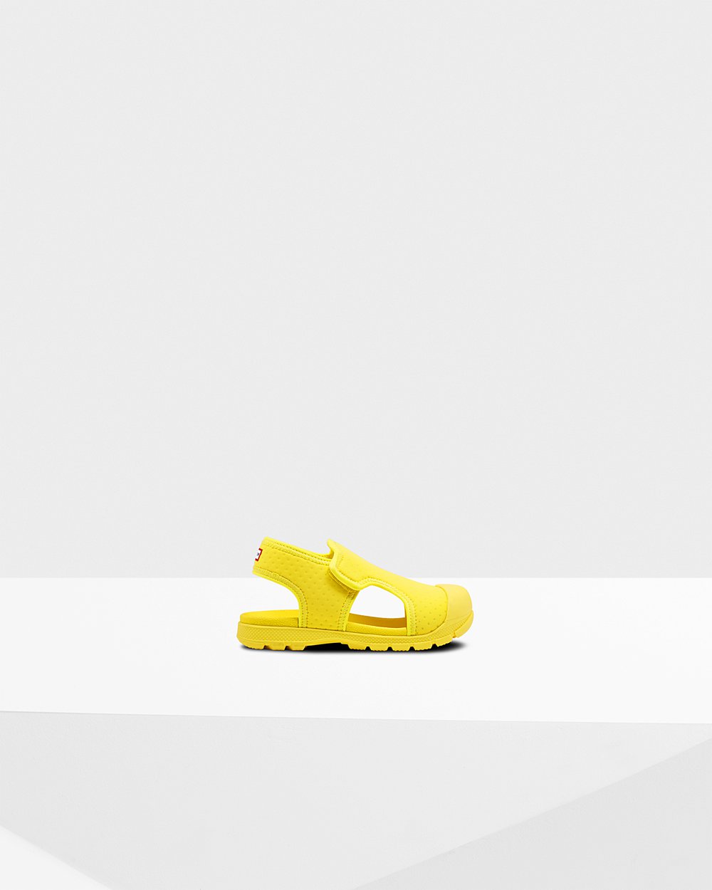 Sandalias Hunter Niños Original Little Outdoor Walking - Amarillo - Argentina 3401MJIZG